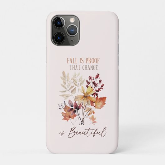 Der Fall ist ein Beweis dafür, dass der Wandel wun Case-Mate iPhone Hülle (Rückseite)