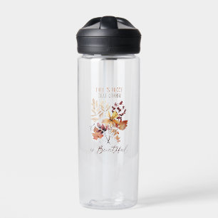 Der Fall ist ein Beweis dafür, dass der Wandel wun Trinkflasche