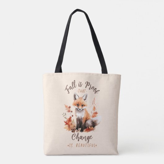 Der Fall ist ein Beweis dafür, dass Veränderung sc Tasche (Rückseite)