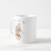 Der Fall ist In Air Boho Personalisierte Wasserfar Kaffeetasse (Vorderseite Links)