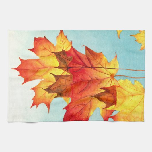 Der Fall ist in der Luft! Geschirrtuch (Horizontal)