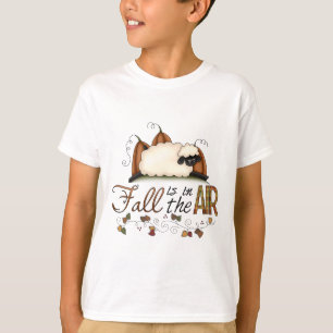 "Der Fall ist in der Luft" T - Shirt des Herbstsch