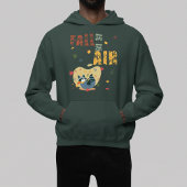 Der Fall ist in Luft mit schwindendem Raccoon Hoodie