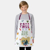 Der Fall ist in Luft mit schwindendem Raccoon Schürze (Getragen)