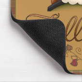 "Der Fall liegt in der Luft" Herbstschäfenmousepad Mousepad (Ecke)