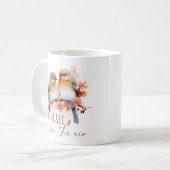 Der Fall liegt in der Luft Kaffeetasse (Vorderseite Links)