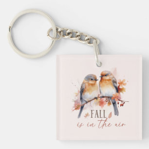 Der Fall liegt in der Luft - Niedliche Vögel und H Schlüsselanhänger