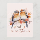 Der Fall liegt in der Luft Postkarte (Vorderseite)