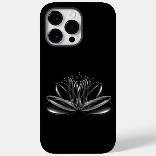 Der Fall Lotus Blume Case-Mate iPhone Hülle (Rückseite)