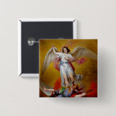 Der Fall Lucifers durch Antonio Maria Esquivel Button (Vorne & Hinten)