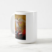 Der Fall Lucifers durch Antonio Maria Esquivel Kaffeetasse (Vorderseite Links)