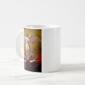 Der Fall Lucifers durch Antonio Maria Esquivel Kaffeetasse (Vorderseite Links)