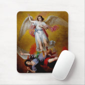 Der Fall Lucifers durch Antonio Maria Esquivel Mousepad (Mit Mouse)