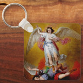 Der Fall Lucifers durch Antonio Maria Esquivel Schlüsselanhänger (Vorderseite)