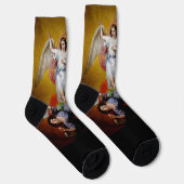 Der Fall Lucifers durch Antonio Maria Esquivel Socken (Rechts)