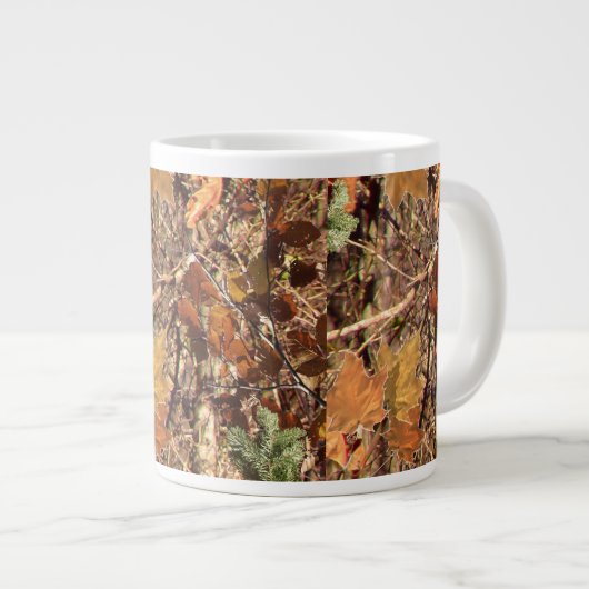 Der Fall-Natur-Camouflage-Tarnungs-Malerei des Jumbo-Tasse (Vorderseite Rechts)