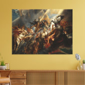 Der Fall Phaetons durch Peter Paul Rubens (1605) Leinwanddruck (Insitu (Wohnzimmer))