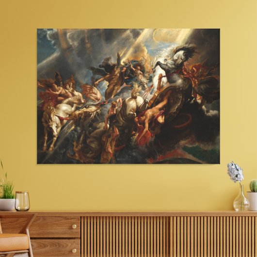 Der Fall Phaetons durch Peter Paul Rubens (1605) Leinwanddruck (Insitu (Wohnzimmer))