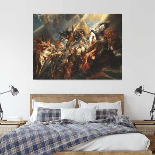 Der Fall Phaetons durch Peter Paul Rubens (1605) Leinwanddruck (Insitu (Schlafzimmer))