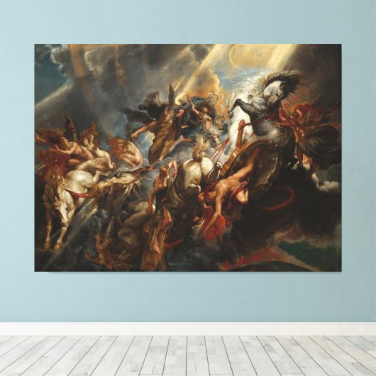 Der Fall Phaetons durch Peter Paul Rubens (1605) Leinwanddruck (Insitu (Holzboden))