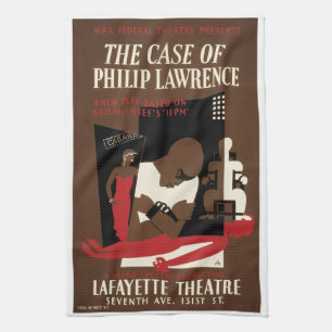Der Fall Philip Lawrence Geschirrtuch