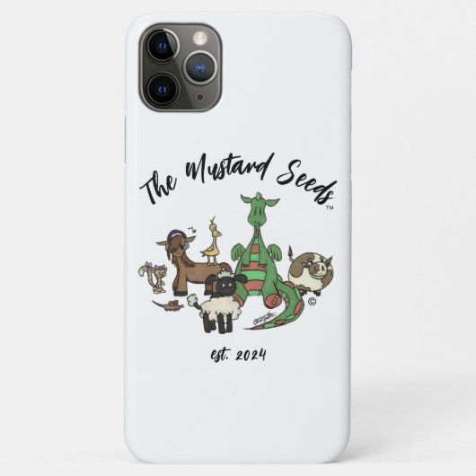 Der Fall Senf Seeds Phone Case-Mate iPhone Hülle (Rückseite)