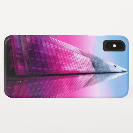 Der Fall Shard iPhone Case-Mate Hülle (Rückseite (Horizontal))
