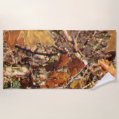 Der Fall-Tarnungs-Malerei-Dekor des Jägers Strandtuch (Vorderseite)