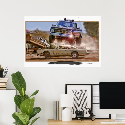 Der Fall-Typ Poster (Heimbüro)