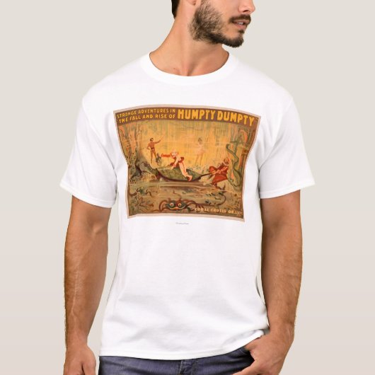 Der Fall und der Aufstieg von Humpty Dumpty T-Shirt (Vorderseite)