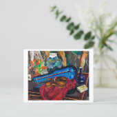 Der Fall Violine Suzanne Valadon Postkarte (Stehend Vorderseite)
