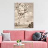 Der Fall von Icarus, 1731 (Gravieren) Leinwanddruck (Insitu (Wohnzimmer))