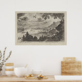 Der Fall von Icarus Poster (Küche)