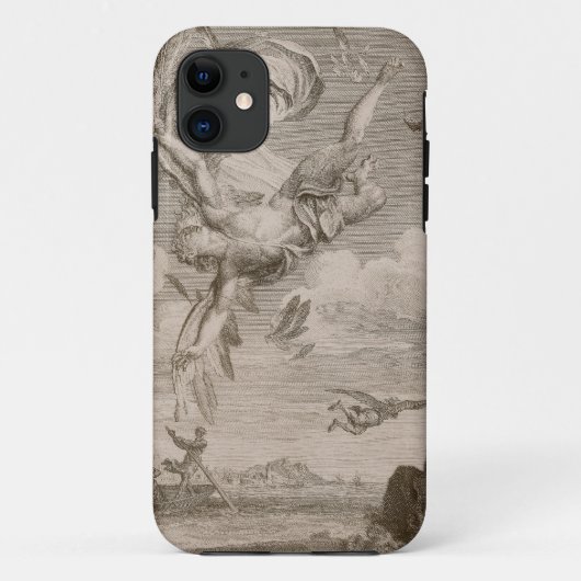 Der Fall von Ikarus, 1731 (Stich) Case-Mate iPhone Hülle (Rückseite)
