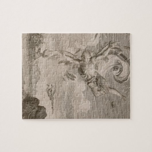 Der Fall von Ikarus, 1731 (Stich) Puzzle (Horizontal)