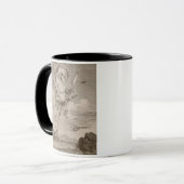 Der Fall von Ikarus, 1731 (Stich) Tasse (Vorderseite Links)
