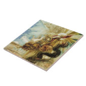 Der Fall von Phaethon (w/c auf Papier) Fliese (Seite)