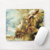 Der Fall von Phaethon (w/c auf Papier) Mousepad (Mit Mouse)