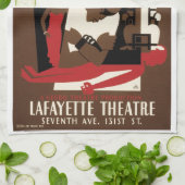 Der Fall von Philip Lawrence Geschirrtuch (Gefaltet)