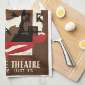 Der Fall von Philip Lawrence Geschirrtuch (Viertel Falte)