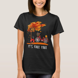 Der Fall Yall Rottweiler Bike Pumpkin Gewürz Fall T-Shirt