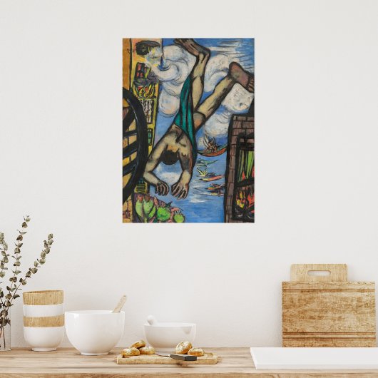 DER FALLENDE MANN POSTER (Küche)