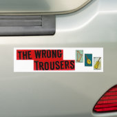 Der falsche Hose Bupmer Aufkleber Autoaufkleber (Auf Auto)