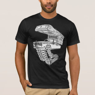 Der Fameland glückliche Mensch - doppelseitiges T-Shirt