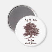 Der Familienbaum Magnet (Vorderseite/Rückseite)