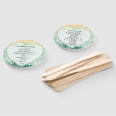 Der Fan des Programms für die Hochzeit des grünen Fächer (Non-assembled)