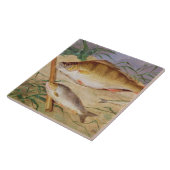 Der Fang eines Anglers der groben Fische (Öl auf Fliese (Seite)