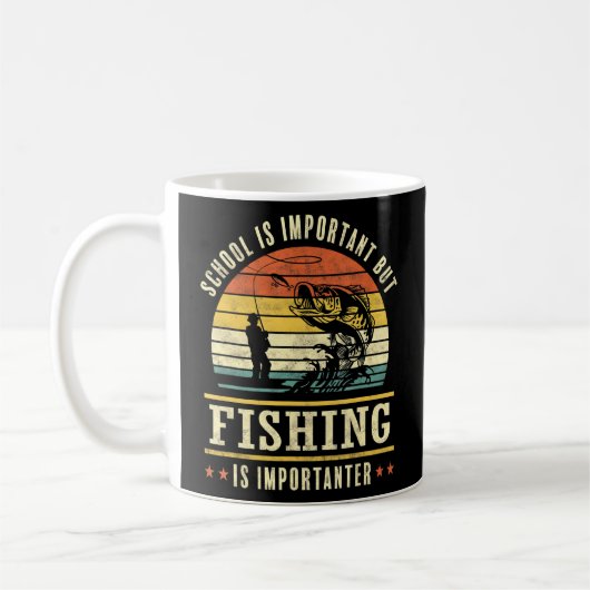 Der Fang von Fischen ist wichtig für Fischer Kaffeetasse (Links)