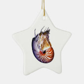 DER FANTASTISCHE NAUTILUS KERAMIKORNAMENT (Rechts)