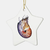 DER FANTASTISCHE NAUTILUS KERAMIKORNAMENT (Links)